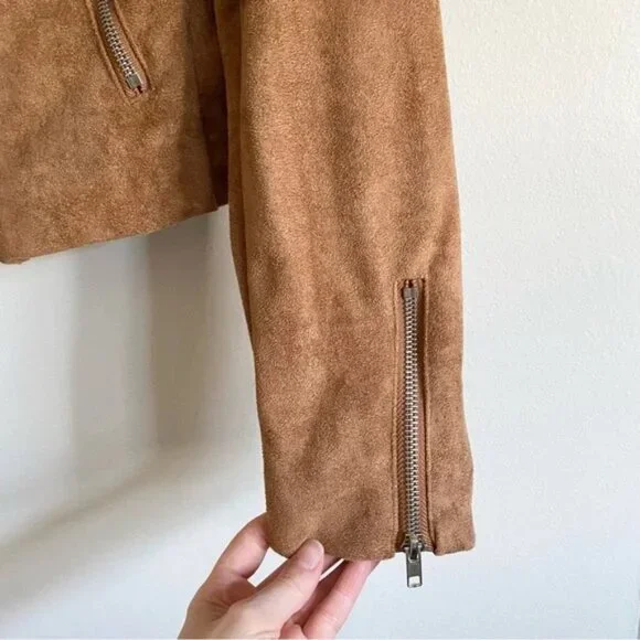 Lulus Suede with Love Moto Jacket - Picture 6 of 7